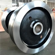 Yüksek Güvenilirlikli Dövme Çelik Raylı Vinç Tekerleği